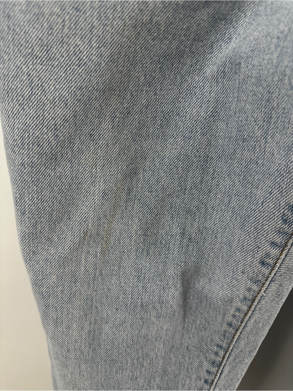Calvin Klein VTG Y2K Heritage Streetwear Light Wash Straight-Leg Jeans Sz32 - Picture 6 of 16